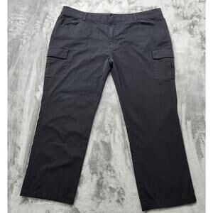 Tesla Pants Mens 46 Black Cargo Cotton Comfort Utility Workwear‎ Casual Outdoors
